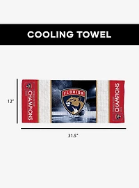 NHL Florida Panthers Highlight Cooling Towel