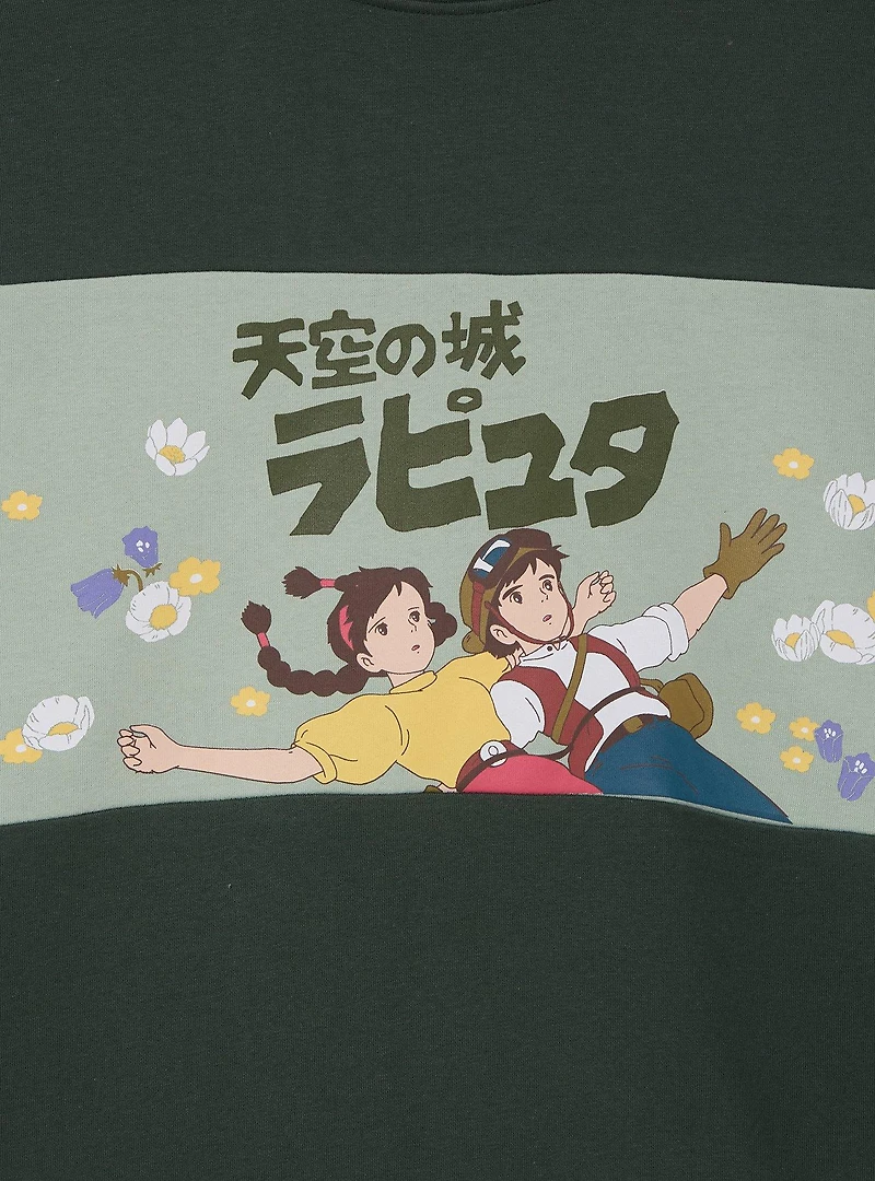 Studio Ghibli® Castle the Sky Color Block Crewneck - BoxLunch Exclusive