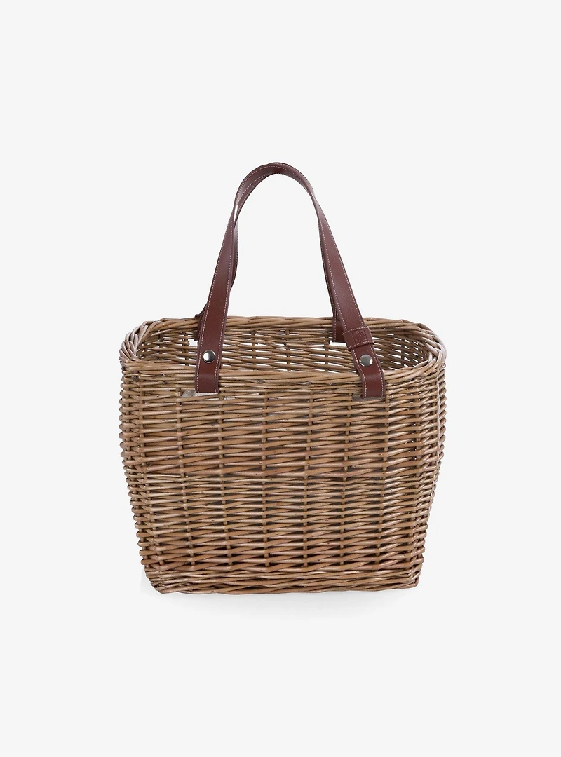 Terrabella Earth Friendly Handwoven Picnic Basket Set For 2