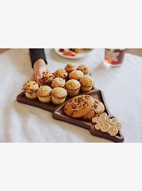 Christmas Tree Sectioned Serving Tray