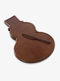 Reversible Snowman Sectioned Serving Tray With Knife