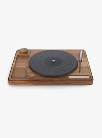 Turntable Acacia and Slate Cheese Board With Knife
