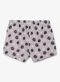 Studio Ghibli® Spirited Away Floral Soot Sprites Women's Plush Sleep Shorts - BoxLunch Exclusive