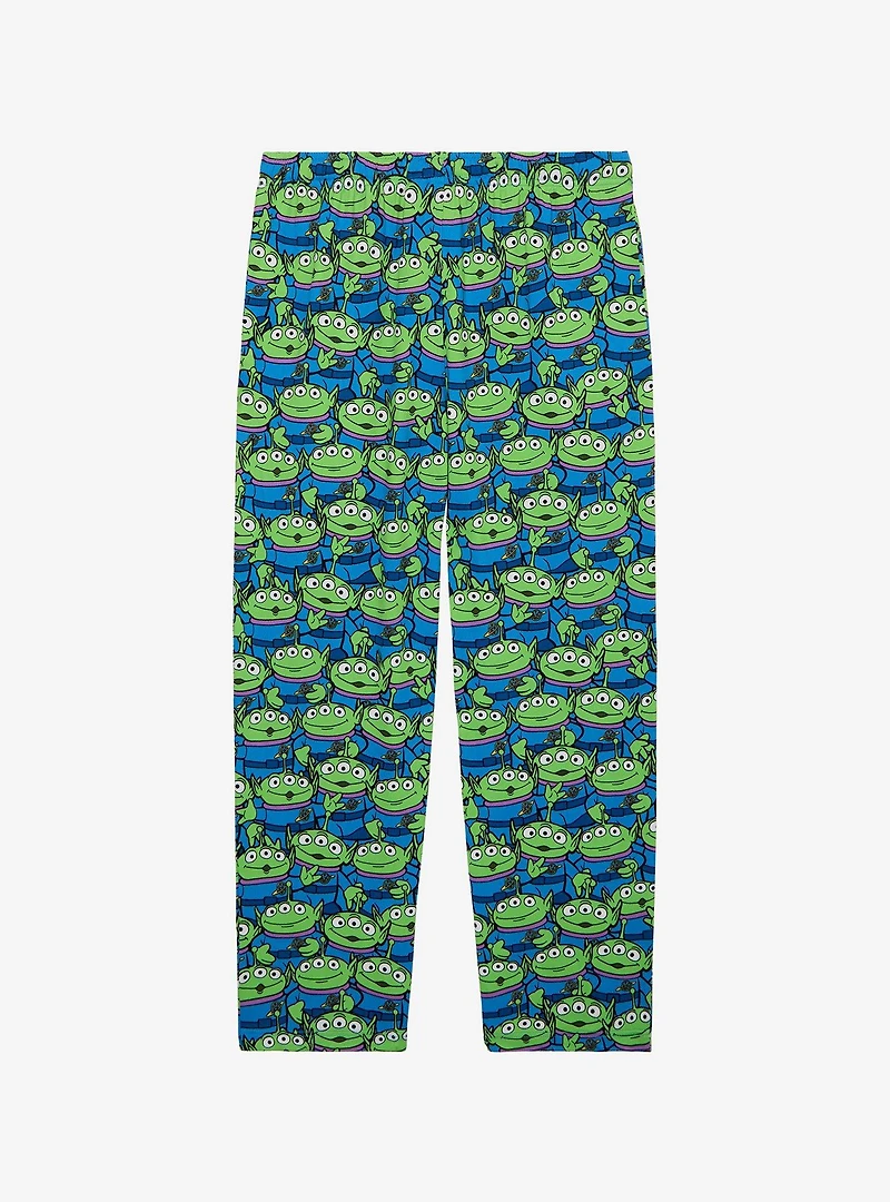 Disney Pixar Toy Story Little Green Aliens Allover Print Sleep Pants — BoxLunch Exclusive