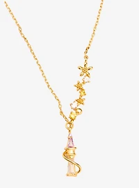 Girls Crew Disney Tangled Rapunzel's Tower Floral Necklace - BoxLunch Exclusive