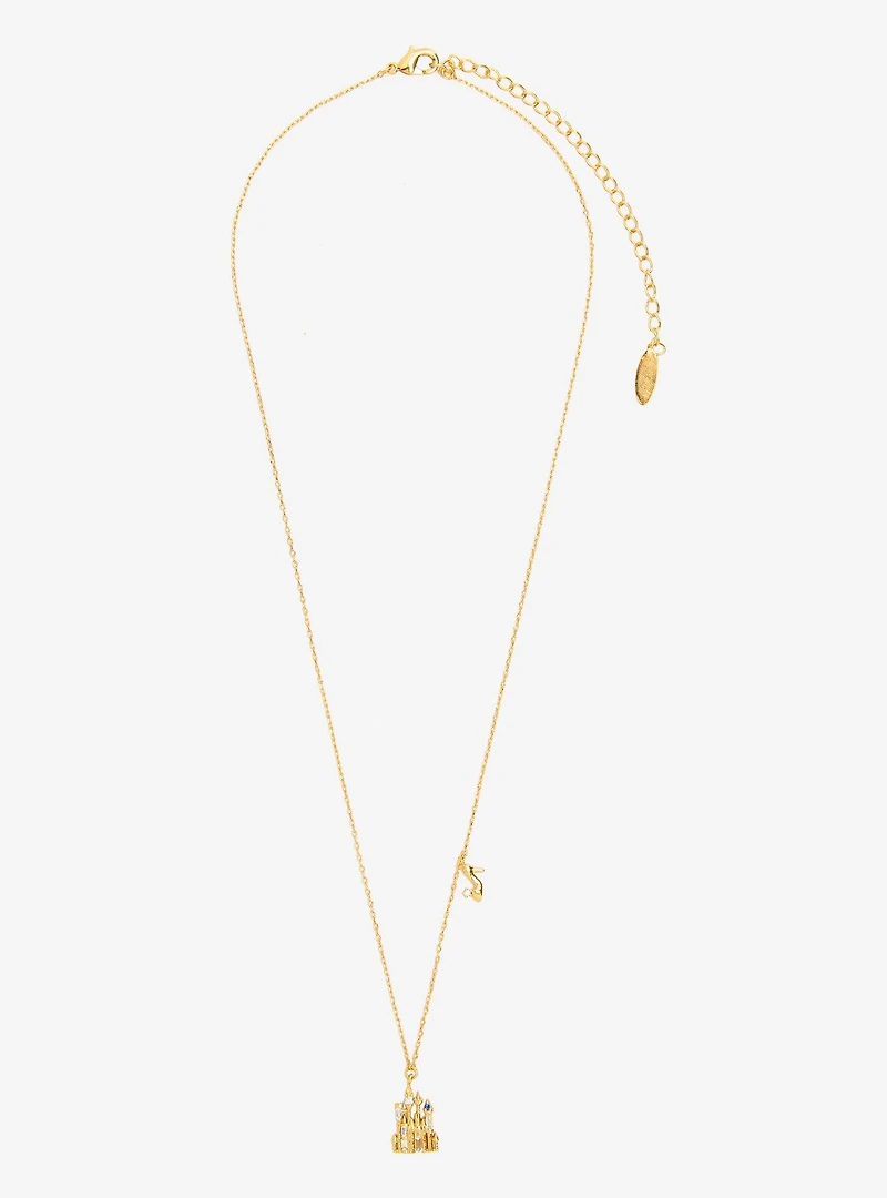 Girls Crew Disney Cinderella's Castle Necklace — BoxLunch Exclusive