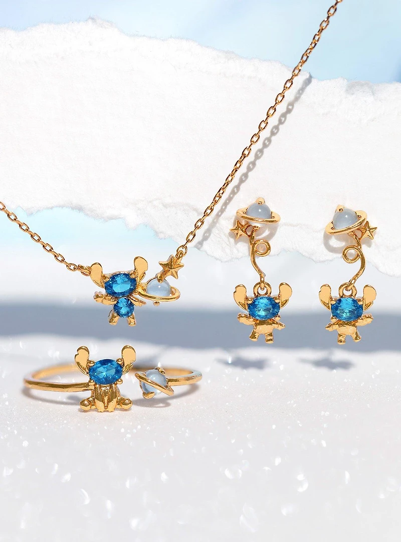Girls Crew Disney Lilo & Stitch Planet Necklace — BoxLunch Exclusive