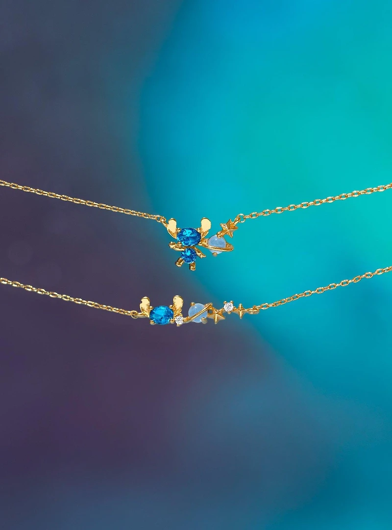 Girls Crew Disney Lilo & Stitch Planet Necklace — BoxLunch Exclusive