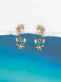 Girls Crew Disney Lilo & Stitch Space Stitch Earrings - BoxLunch Exclusive