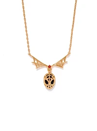 Girls Crew Marvel Spider-Man Miles Morales Web Necklace - BoxLunch Exclusive