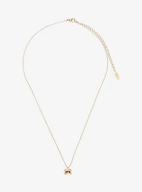 Girls Crew Disney Pixar Cars Lightning McQueen Charm Necklace - BoxLunch Exclusive