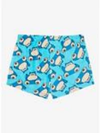 Pokémon Snorlax Allover Print Plush Sleep Shorts — BoxLunch Exclusive