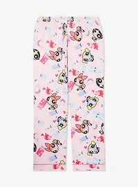 The Powerpuff Girls Pink Allover Print Sleep Pants - BoxLunch Exclusive
