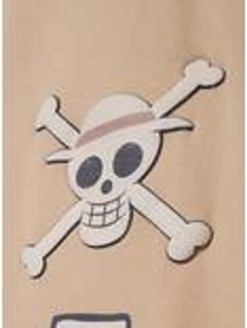 One Piece Monkey D. Luffy Tonal Wide Leg Sweatpants - BoxLunch Exclusive