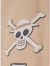 One Piece Monkey D. Luffy Tonal Wide Leg Sweatpants - BoxLunch Exclusive