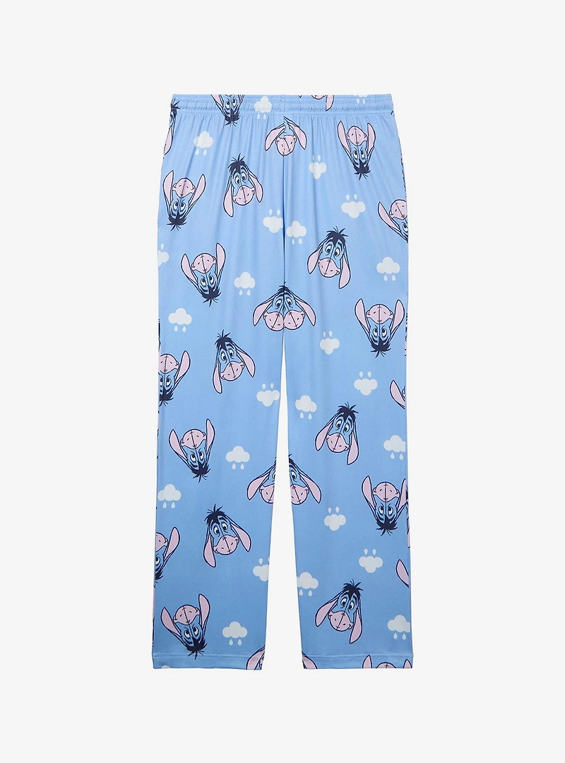 Disney Winnie the Pooh Eeyore Clouds Allover Print Sleep Pants - BoxLunch Exclusive