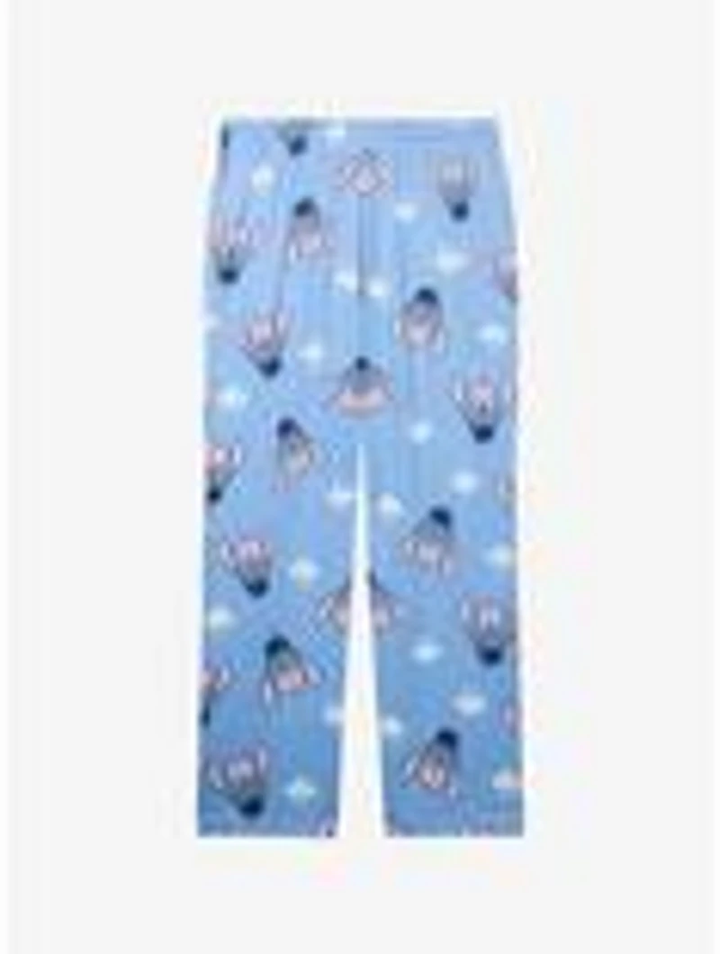 Disney Winnie the Pooh Eeyore Clouds Allover Print Plus Sleep Pants - BoxLunch Exclusive