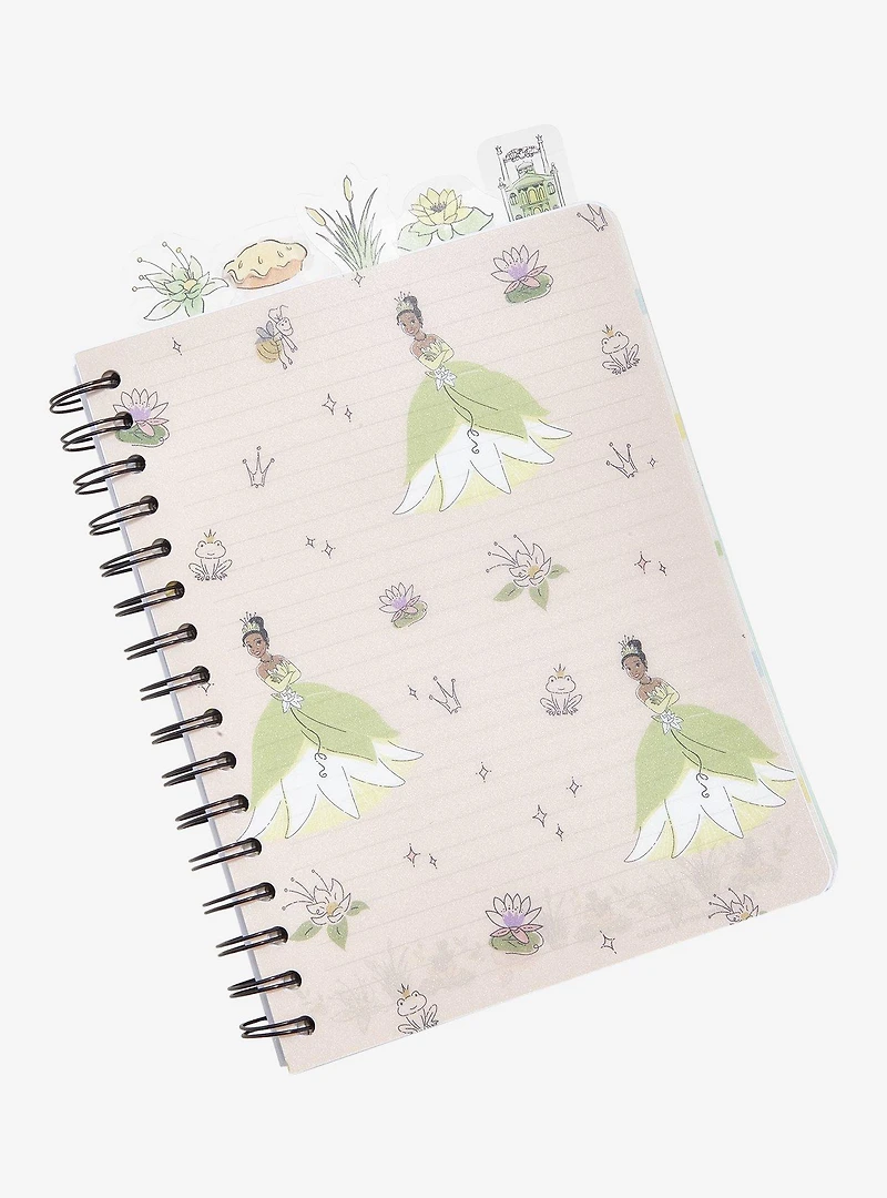 Disney The Princess and the Frog Tiana Floral Tab Journal — BoxLunch Exclusive
