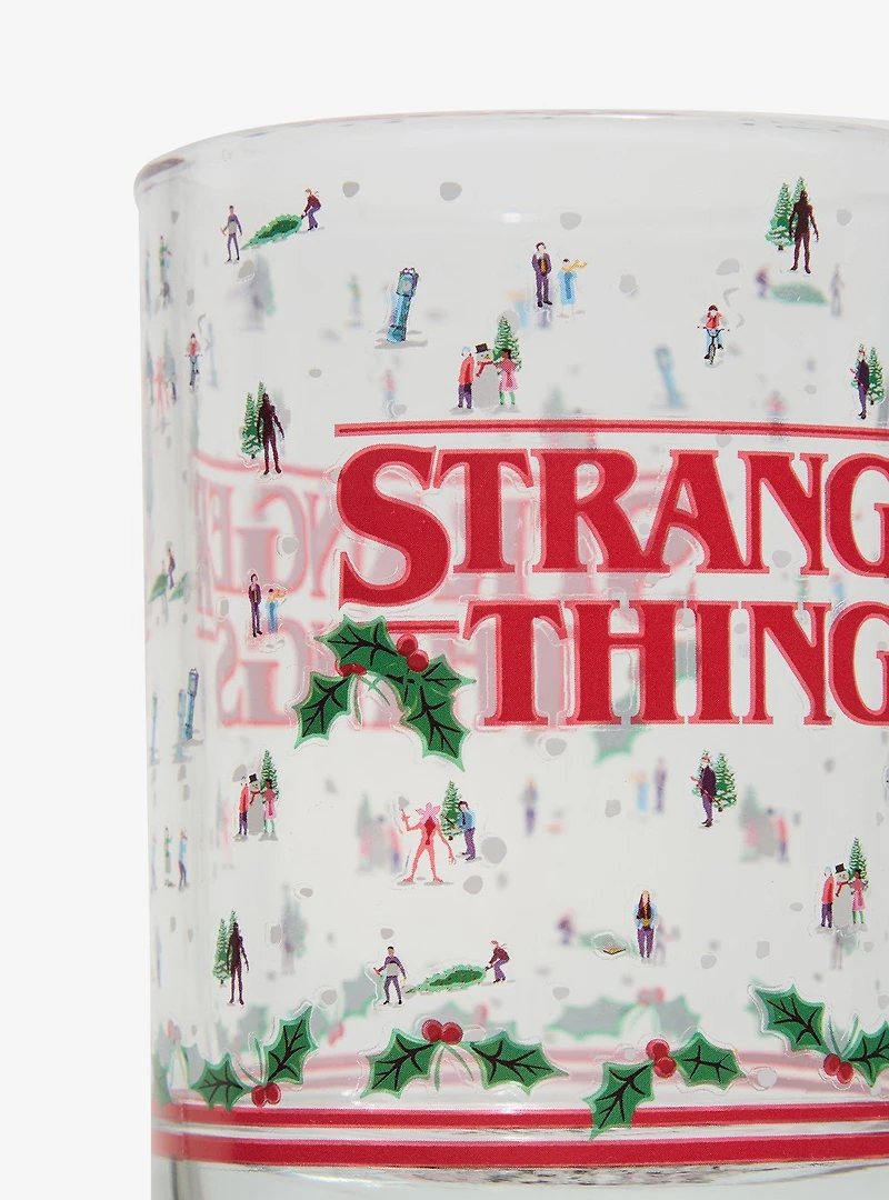 Stranger Things Christmas Icons Glass Cup Set — BoxLunch Exclusive
