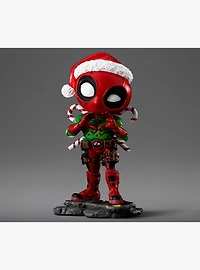 Marvel Deadpool Holidays Version MiniCo Statue
