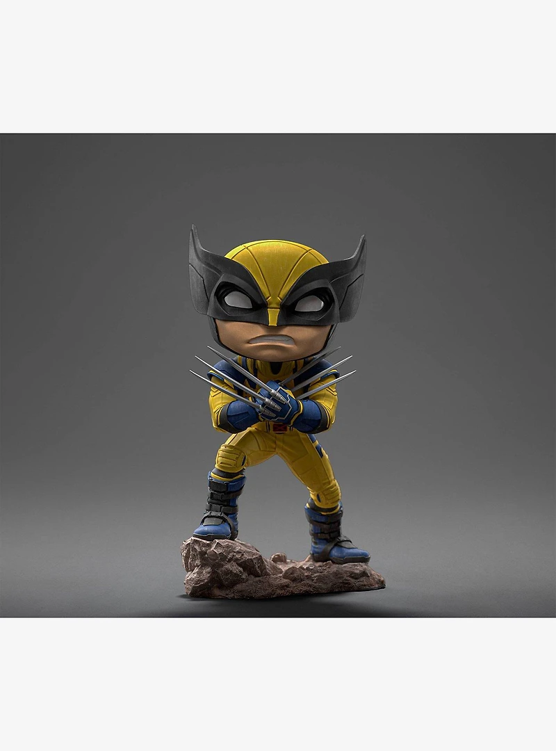Marvel Deadpool 3 Wolverine MiniCo Statue