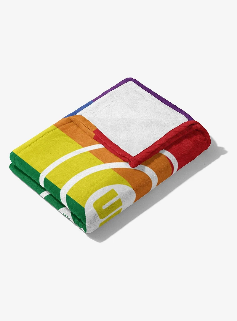 MLB Chicago Cubs Pride Series Silk Touch Throw Blanket