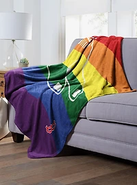 MLB Boston Red Sox Pride Series Silk Touch Throw Blanket