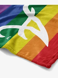 MLB Atlanta Braves Pride Series Silk Touch Throw Blanket