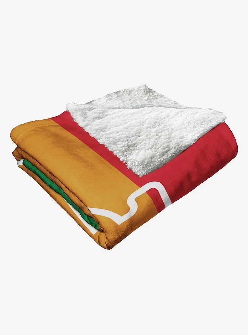 MLB St. Louis Cardinals Pride Series Silk Touch Sherpa Throw Blanket