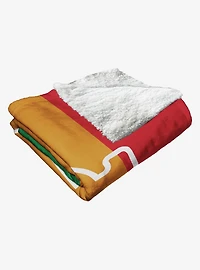 MLB St. Louis Cardinals Pride Series Silk Touch Sherpa Throw Blanket