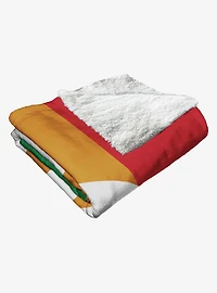 MLB Philadelphia Phillies Pride Series Silk Touch Sherpa Throw Blanket
