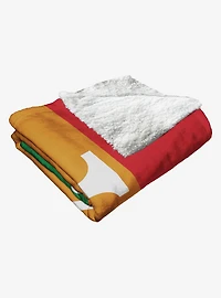 MLB Kansas City Royals Pride Series Silk Touch Sherpa Throw Blanket