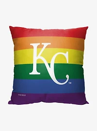 MLB Kansas City Royals Pride Series Throw Pillow