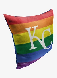MLB Kansas City Royals Pride Series Throw Pillow