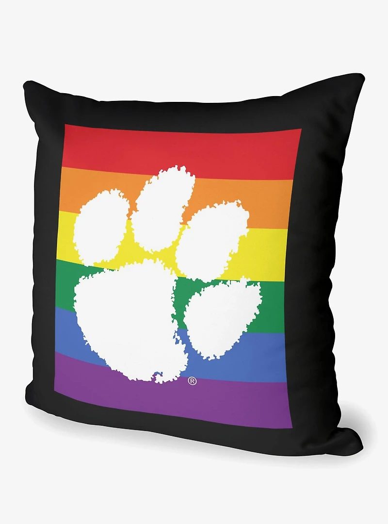 NCAA Clemson Pride Series Throw Pillow