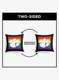 NCAA Clemson Pride Series Throw Pillow