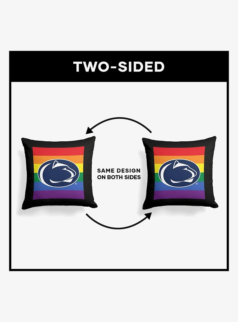 NCAA Penn State Pride Series Throw Pillow