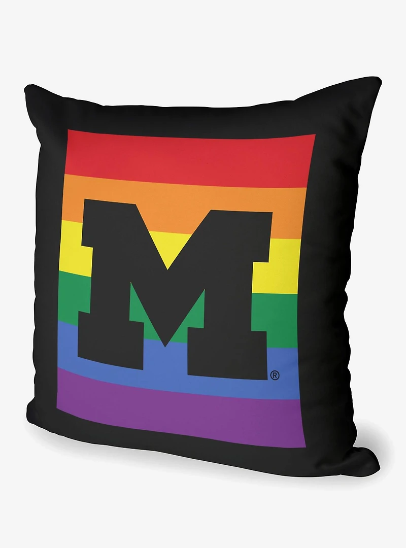 NCAA Michigan Pride Series Throw Pillow