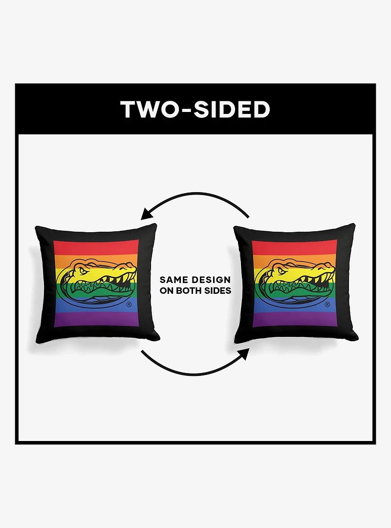NCAA Florida Pride Series Throw Pillow