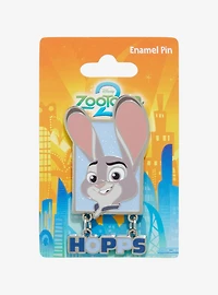 Disney Zootopia 2 Judy Hopps Portrait Enamel Pin - BoxLunch Exclusive