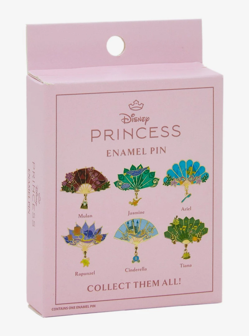 Disney Princess Fan Blind Box Enamel Pin — BoxLunch Exclusive