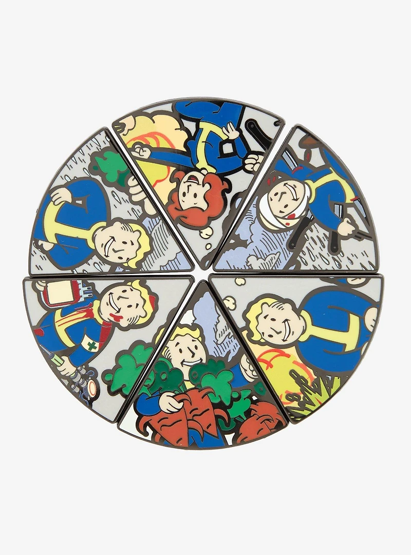 Fallout Vault Boy Pie Slice Blind Box Enamel Pin — BoxLunch Exclusive