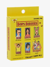Bob's Burgers Stained Glass Blind Box Enamel Pin — BoxLunch Exclusive