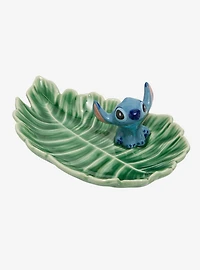Disney Lilo & Stitch Palm Leaf Stitch Figural Trinket Tray
