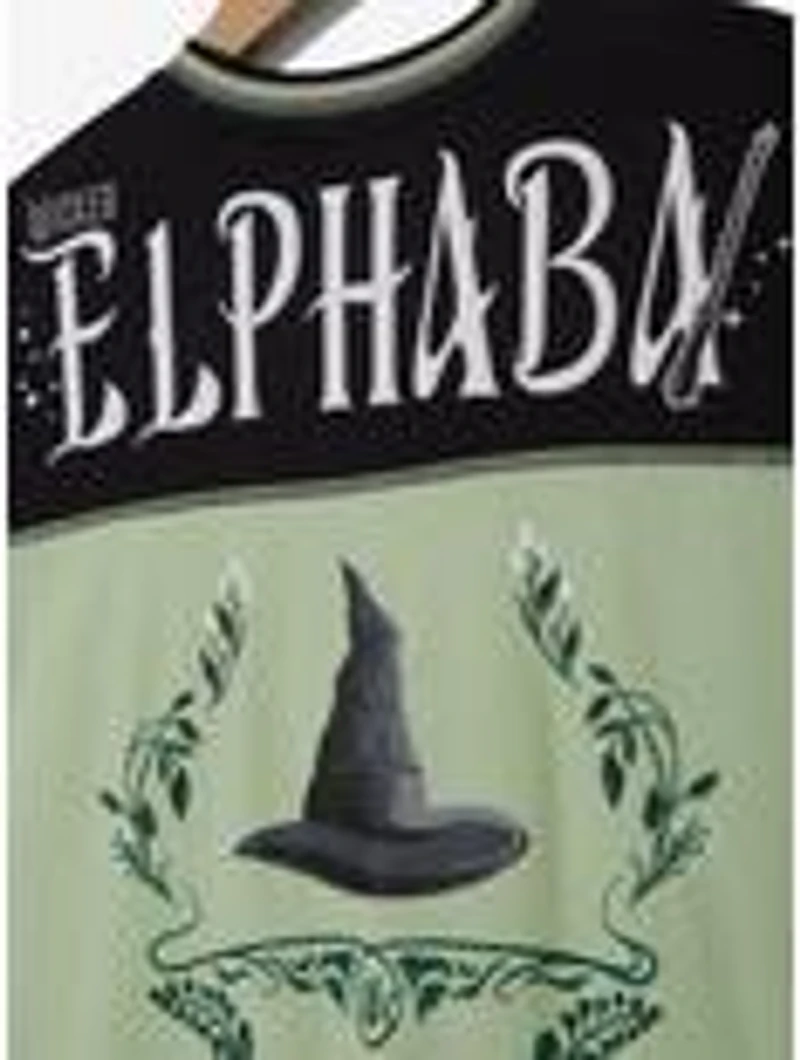 Wicked: For Good Elphaba Women's Raglan Long Sleeve T-Shirt — BoxLunch Exclusive