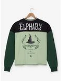Wicked: For Good Elphaba Changed Women's Plus Raglan Long Sleeve T-Shirt — BoxLunch Exclusive
