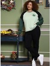 Wicked: For Good Elphaba Changed Women's Plus Raglan Long Sleeve T-Shirt — BoxLunch Exclusive