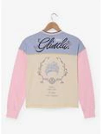 Wicked: For Good Glinda Women's Raglan Long Sleeve T-Shirt — BoxLunch Exclusive