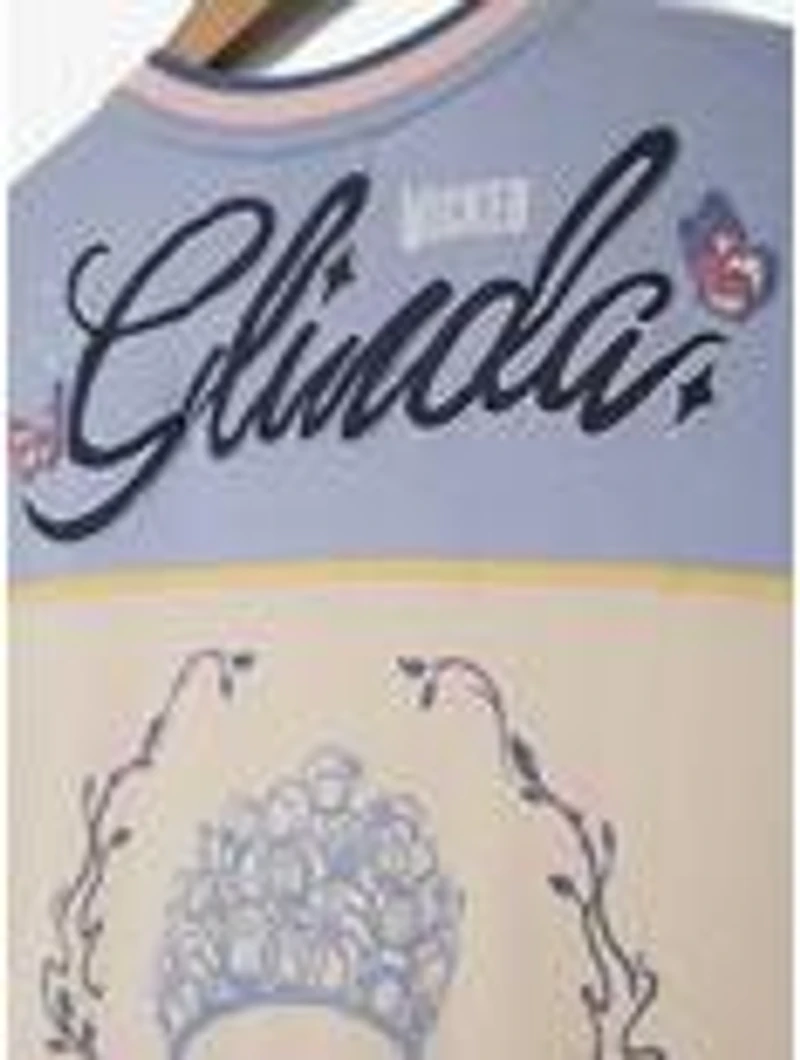 Wicked: For Good Glinda Women's Raglan Long Sleeve T-Shirt — BoxLunch Exclusive