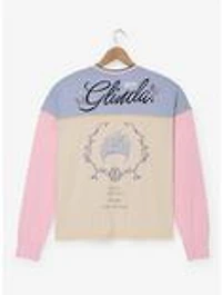 Wicked: For Good Glinda Women's Plus Raglan Long Sleeve T-Shirt — BoxLunch Exclusive